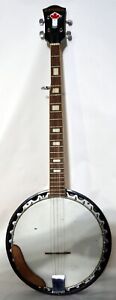 Canada Banjo 5 String Resonator Closed back aluminum Vintage MiC