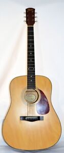 Squier by Fender DG-6 NAT Acoustic Guitar nice player that sounds Great!